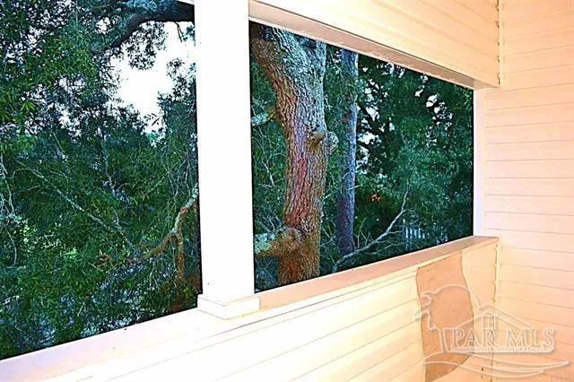 a view of a big yard