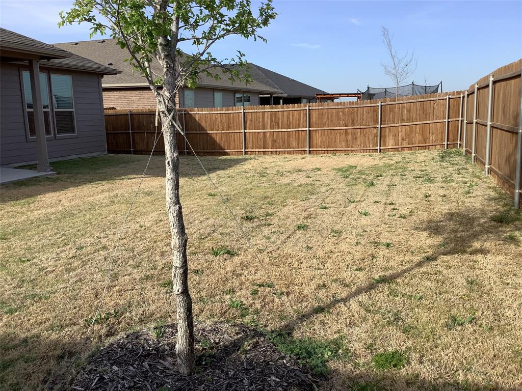 156 Hawksbill Lane Rhome, TX 76078 - Photo 14 of 19 a view of a backyard