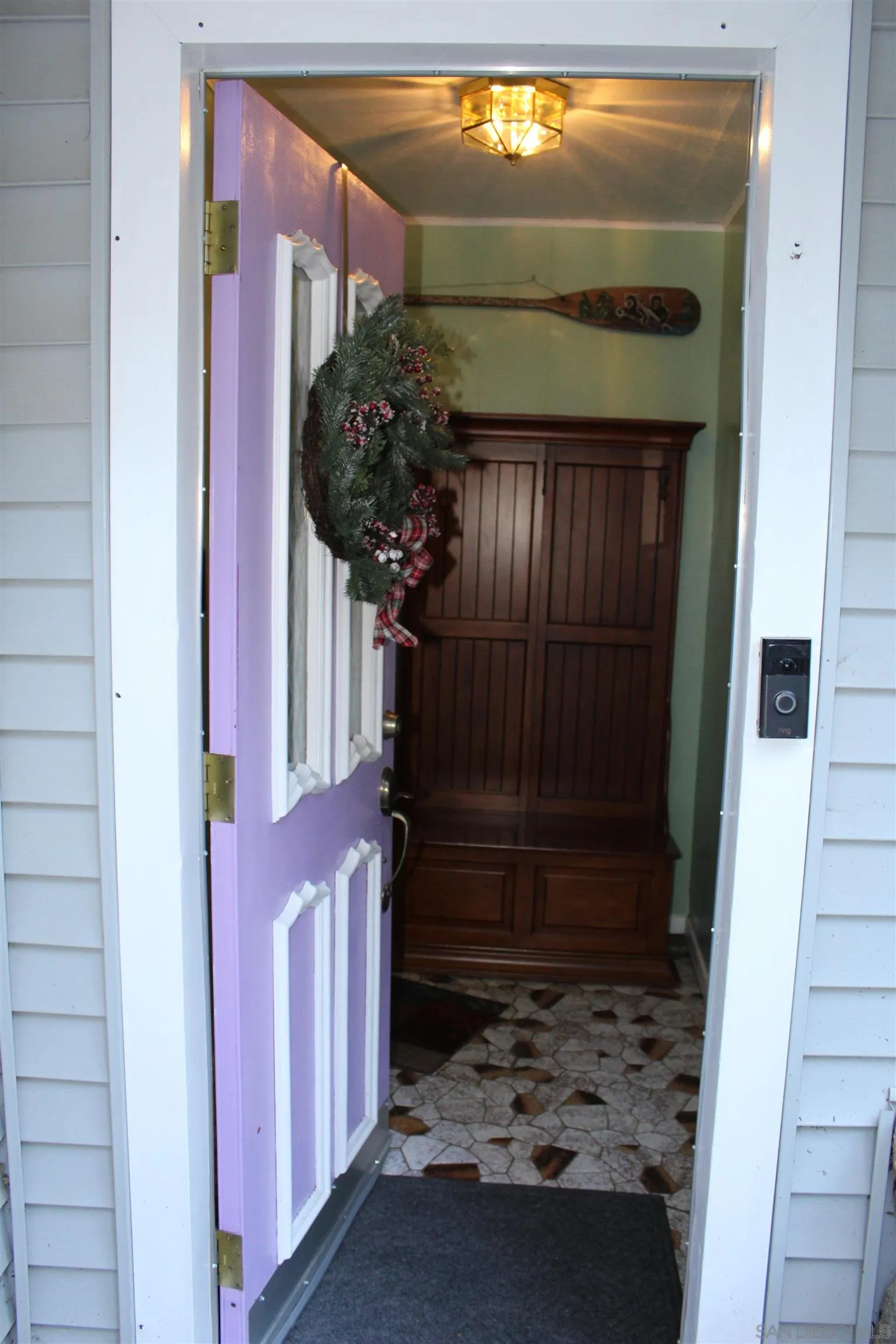 23984 Skyland Drive Crestline, CA 92325 - Photo 2 of 35 a bathroom with a sink and a mirror