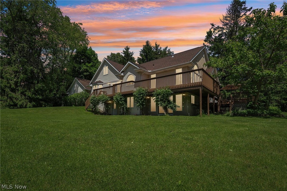 1534 West Comet Road Clinton, OH 44216 - Photo 6 of 43 Evening view of home.