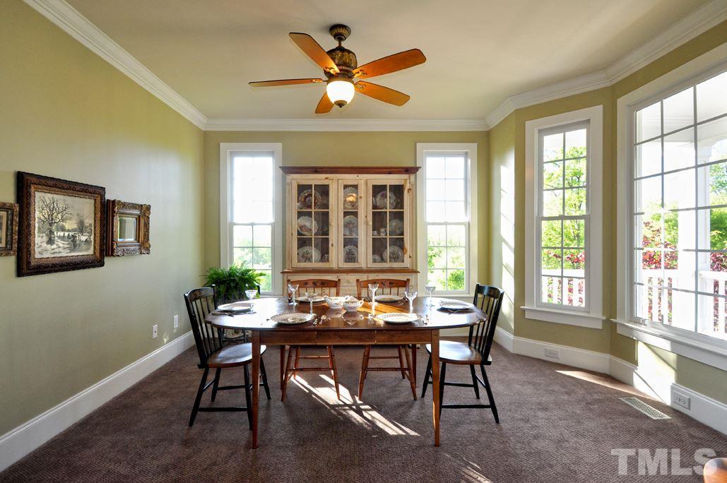 58 Lookout Ridge Pittsboro, NC 27312 - Photo 6 of 25 Formal dining room is spacious enough for a full dining suite including buffet and hutch!