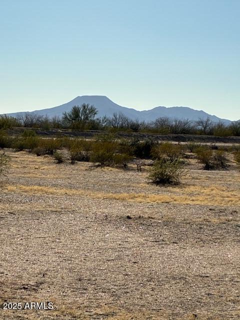 a view of lake with mountain
