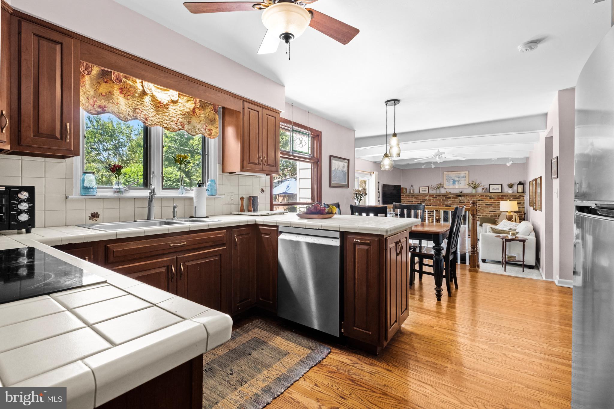 601 Norwood Road Mount Laurel, NJ 08054 - Photo 12 of 44 Kitchen flows seamlessly from formal dining room