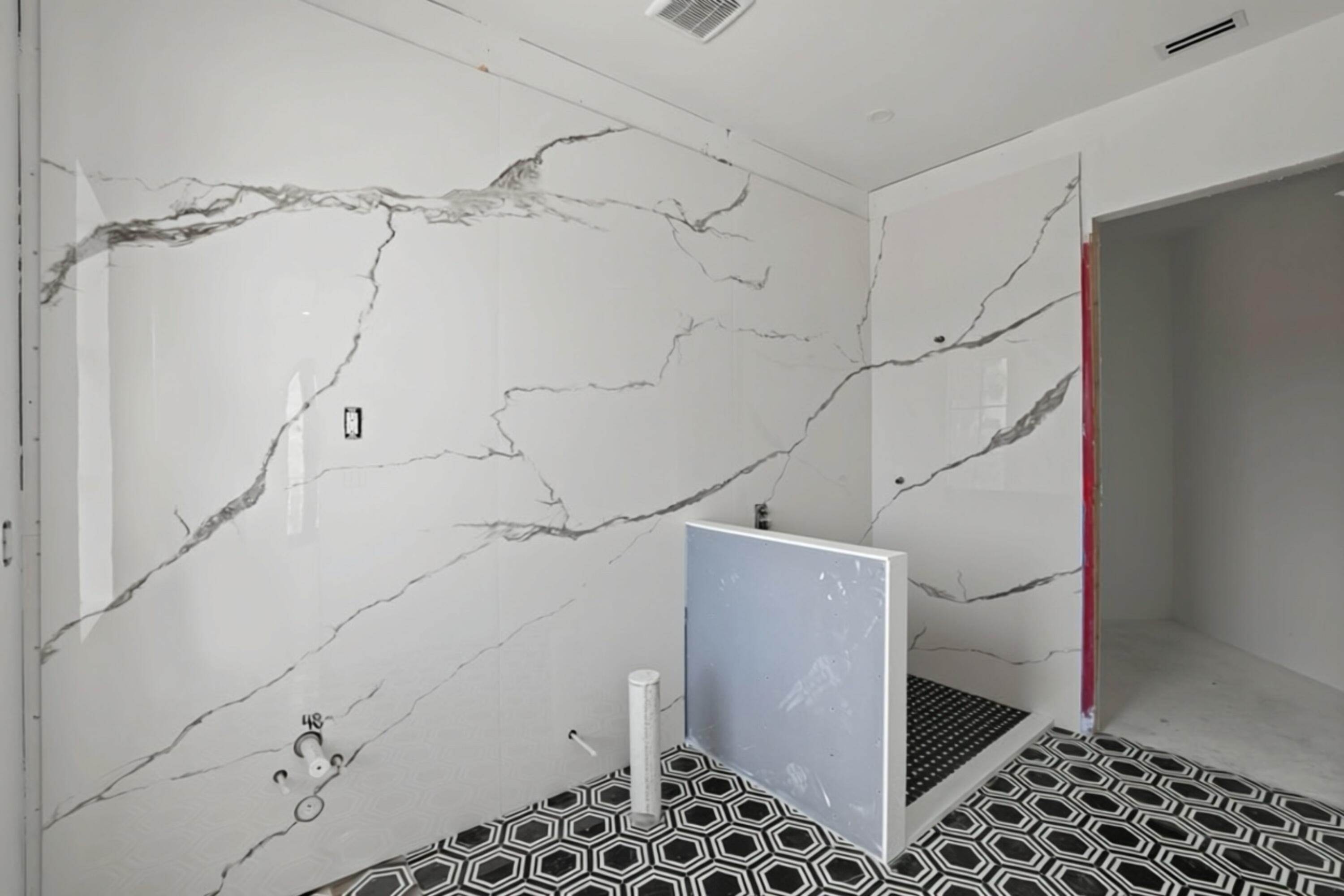 298 Northeast 8th Street Boca Raton, FL 33432 - Photo 29 of 48 a bathroom with a sink and a shower