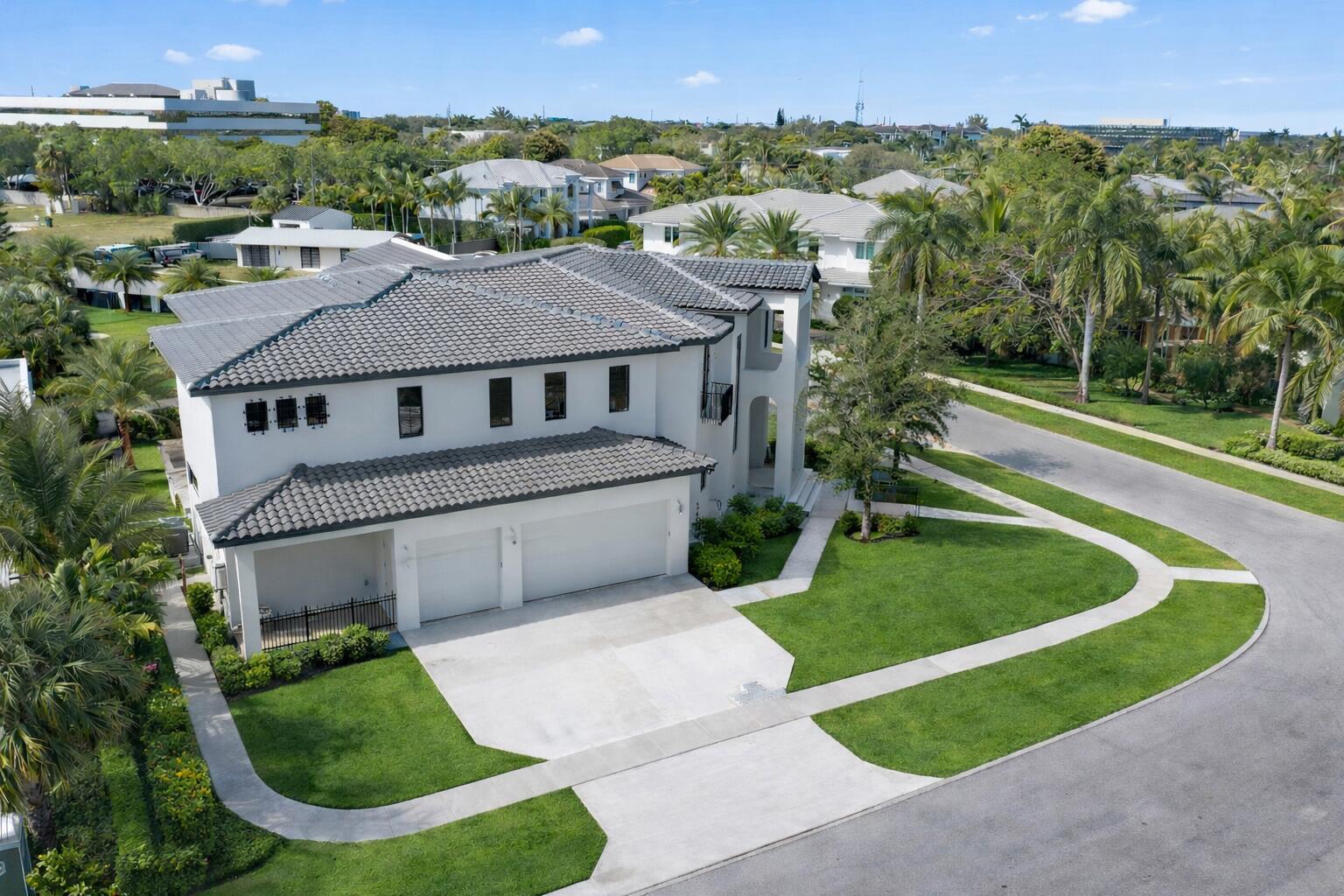 298 Northeast 8th Street Boca Raton, FL 33432 - Photo 43 of 48 an aerial view of a house