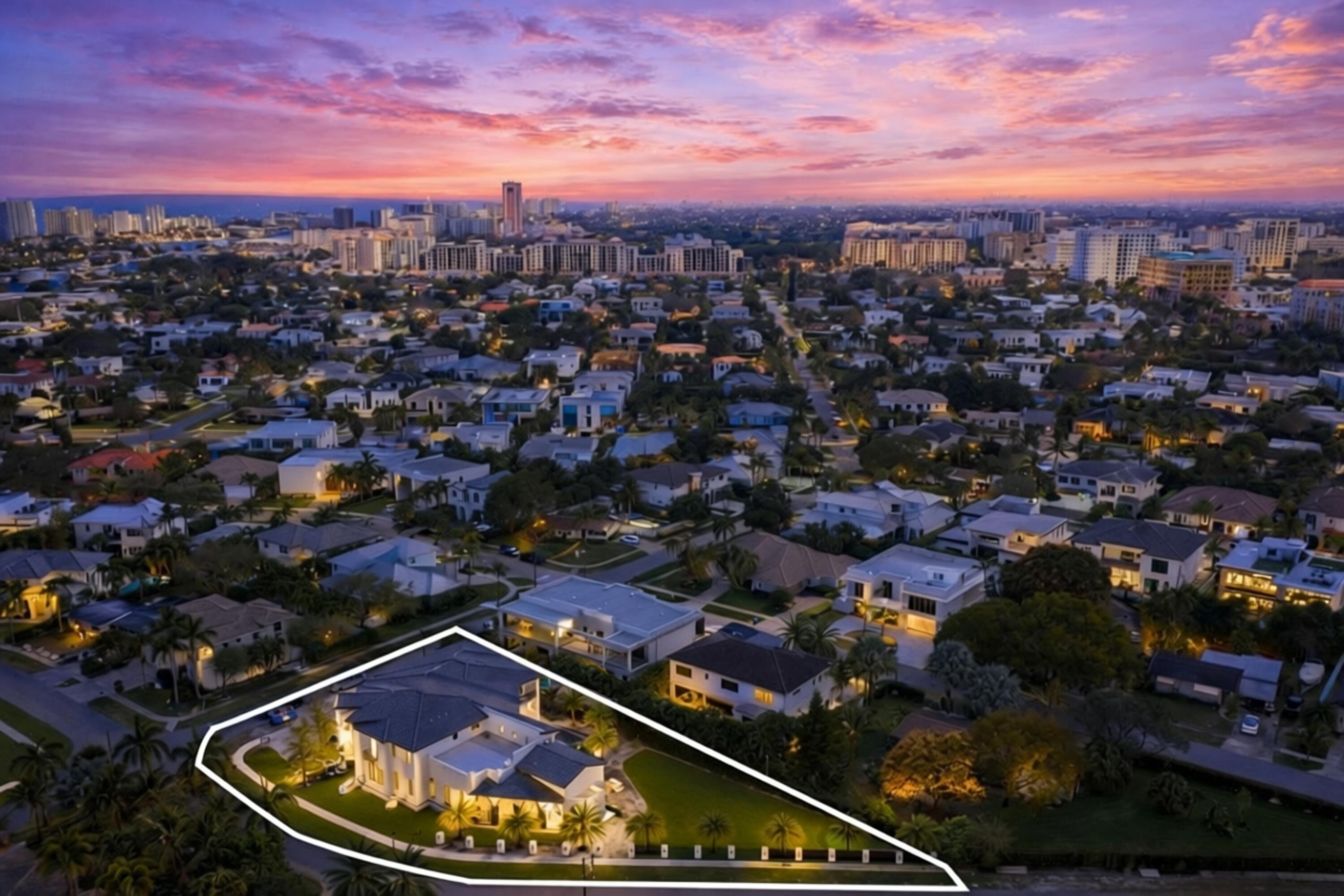 298 Northeast 8th Street Boca Raton, FL 33432 - Photo 46 of 48 a view of a city