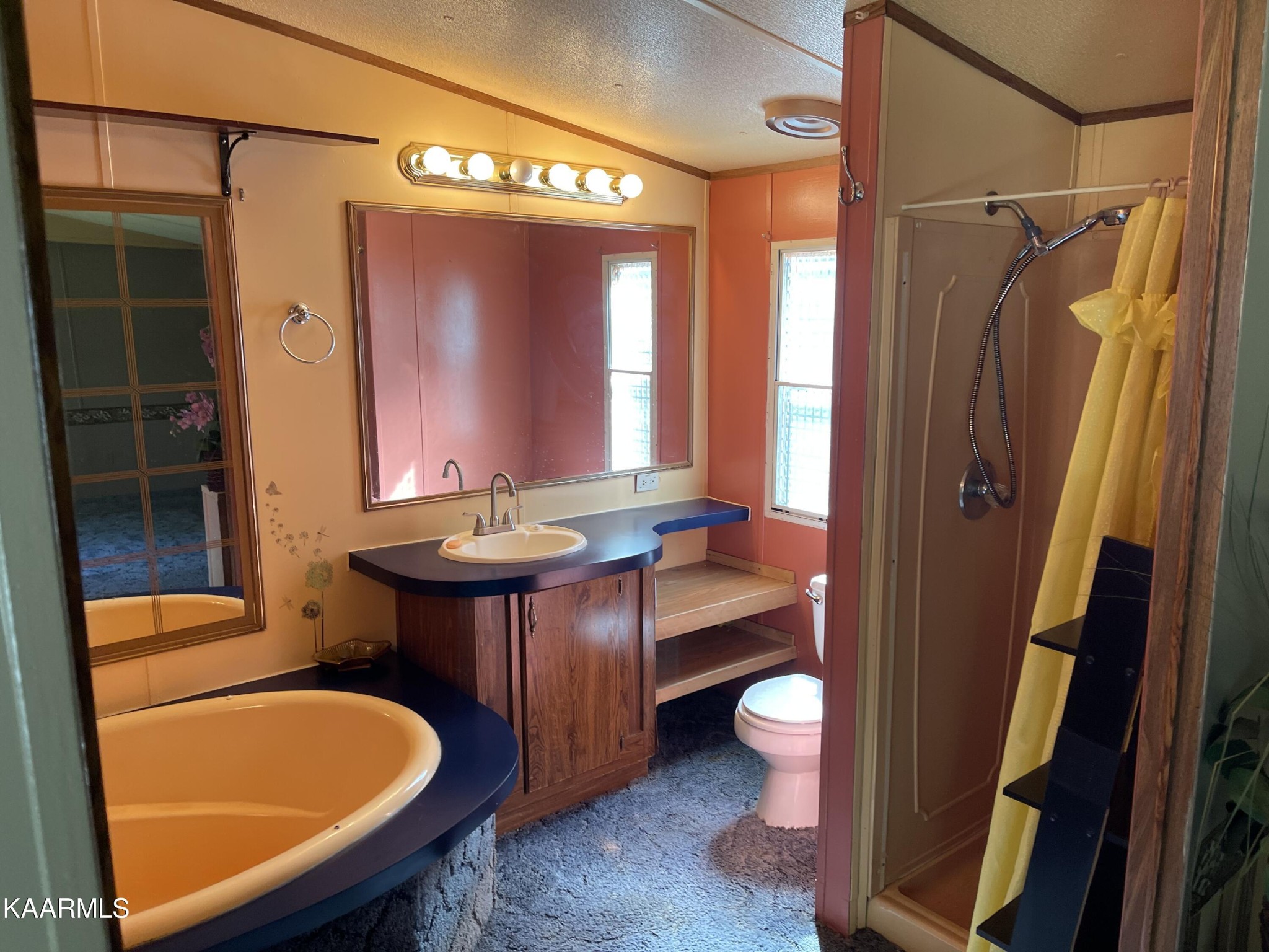 625 Miller Road Bybee, TN 37713 - Photo 17 of 34 a bathroom with a sink a toilet and tub