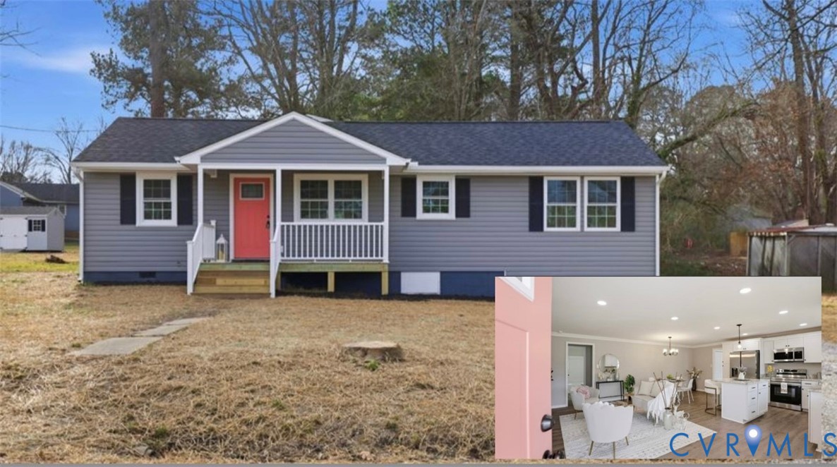 25209 Ritchie Avenue Petersburg, VA 23803 - Photo 1 of 50 a front view of a house with a yard