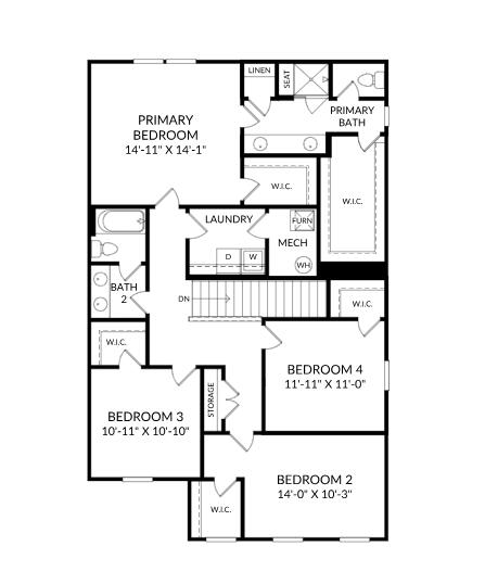 4444 Hartshorn Circle Aiken, SC 29801 - Photo 6 of 66 Tyndall 2nd 4bd No tub