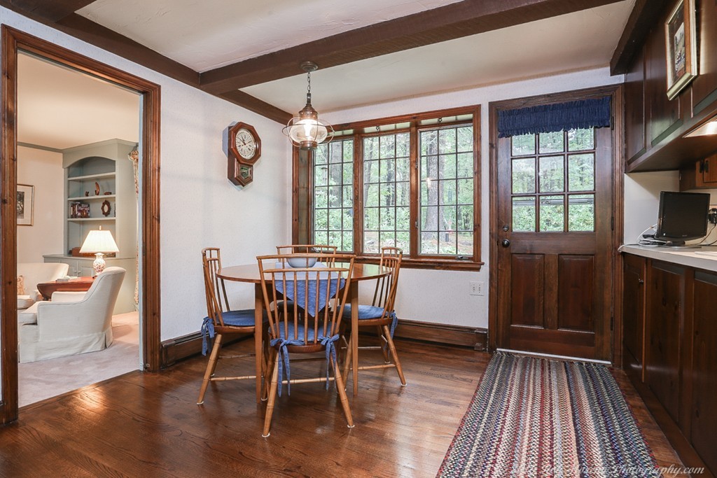 18 High Ridge Road Boxford, MA 01921 - Photo 6 of 30 a view of a dining room with furniture window and wooden floor