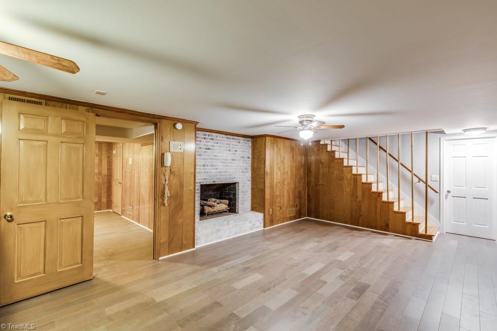 4180 Witherow Road Winston-Salem, NC 27106 - Photo 19 of 24 Finished Basement great for entertaining guests and family