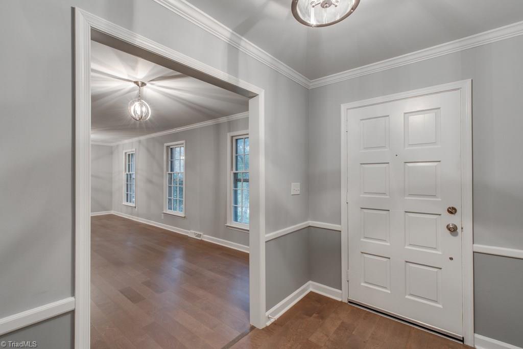 4180 Witherow Road Winston-Salem, NC 27106 - Photo 5 of 24 Beautiful Main Foyer with gorgeous floors