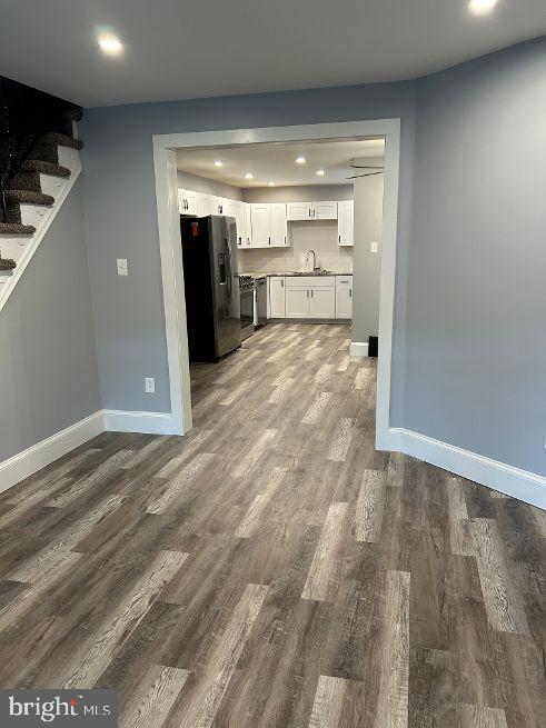 1116 Sanger Street Philadelphia, PA 19124 - Photo 6 of 47 a view of empty room with wooden floor