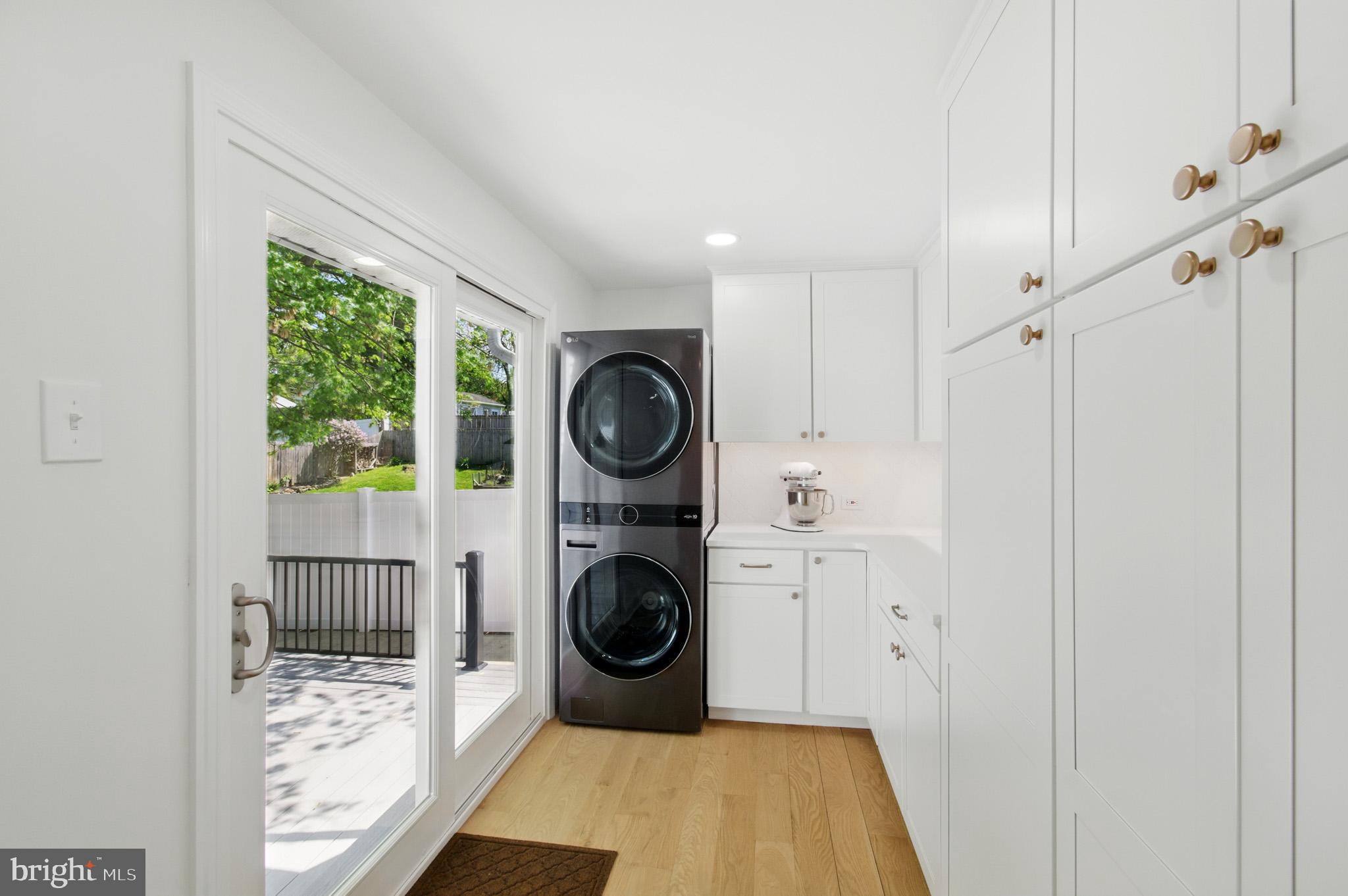 3633 Valley Road Ellicott City, MD 21042 - Photo 25 of 72 a view of a hallway with washer and dryer