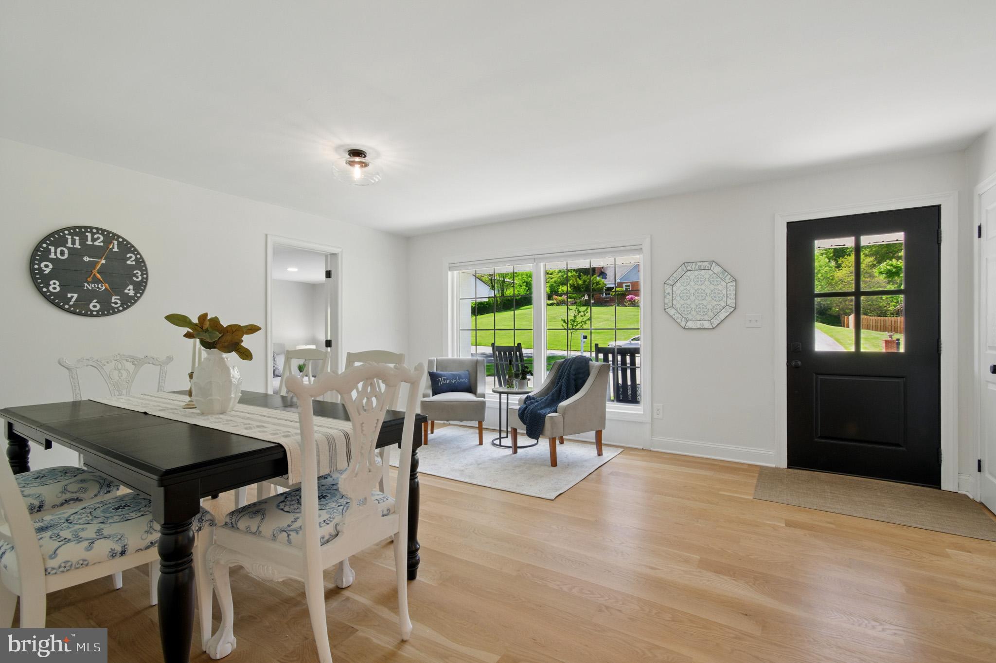 3633 Valley Road Ellicott City, MD 21042 - Photo 31 of 72 a view of a dining room with furniture and a window