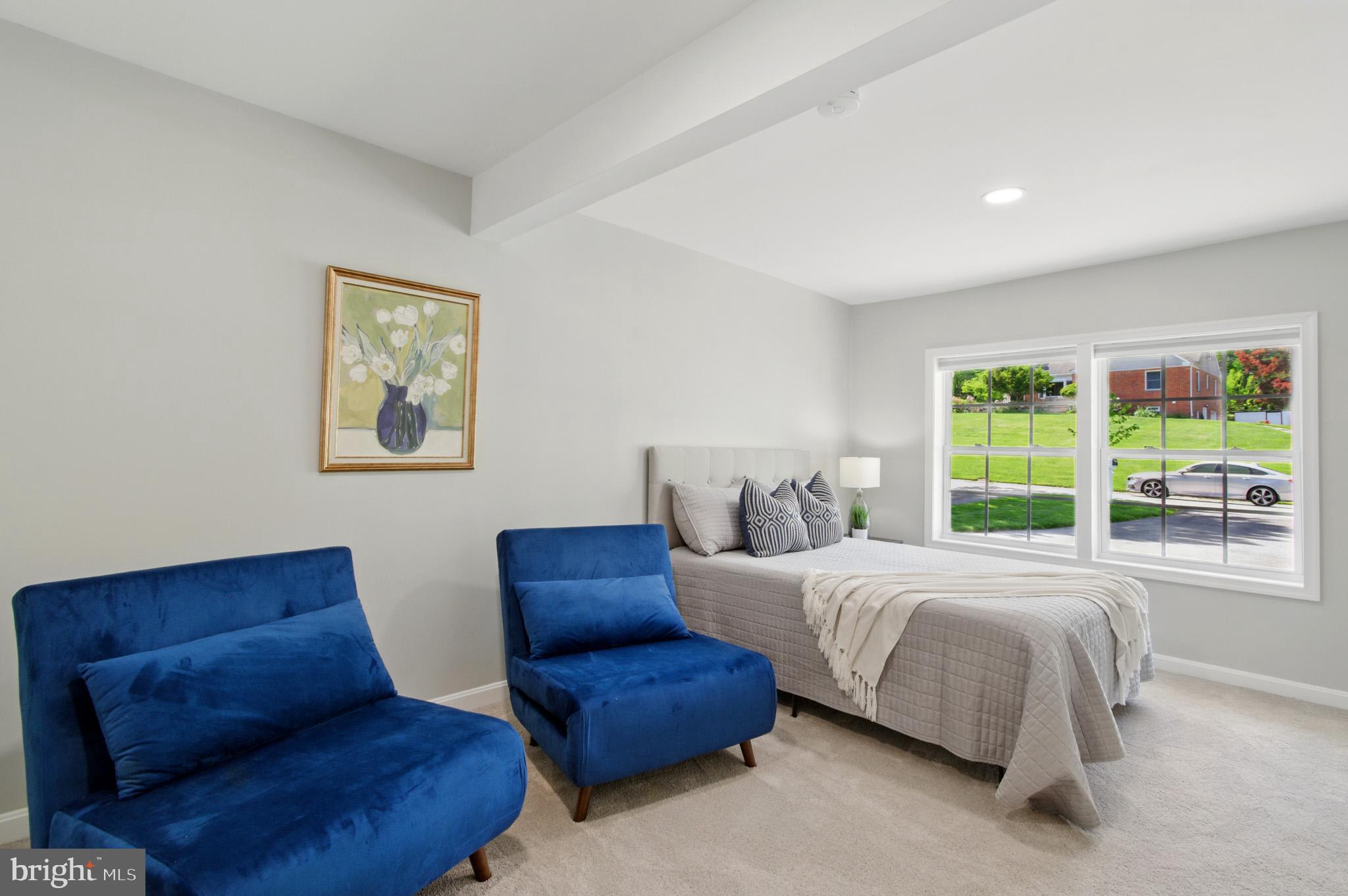 3633 Valley Road Ellicott City, MD 21042 - Photo 40 of 72 a bedroom with bed and a couch