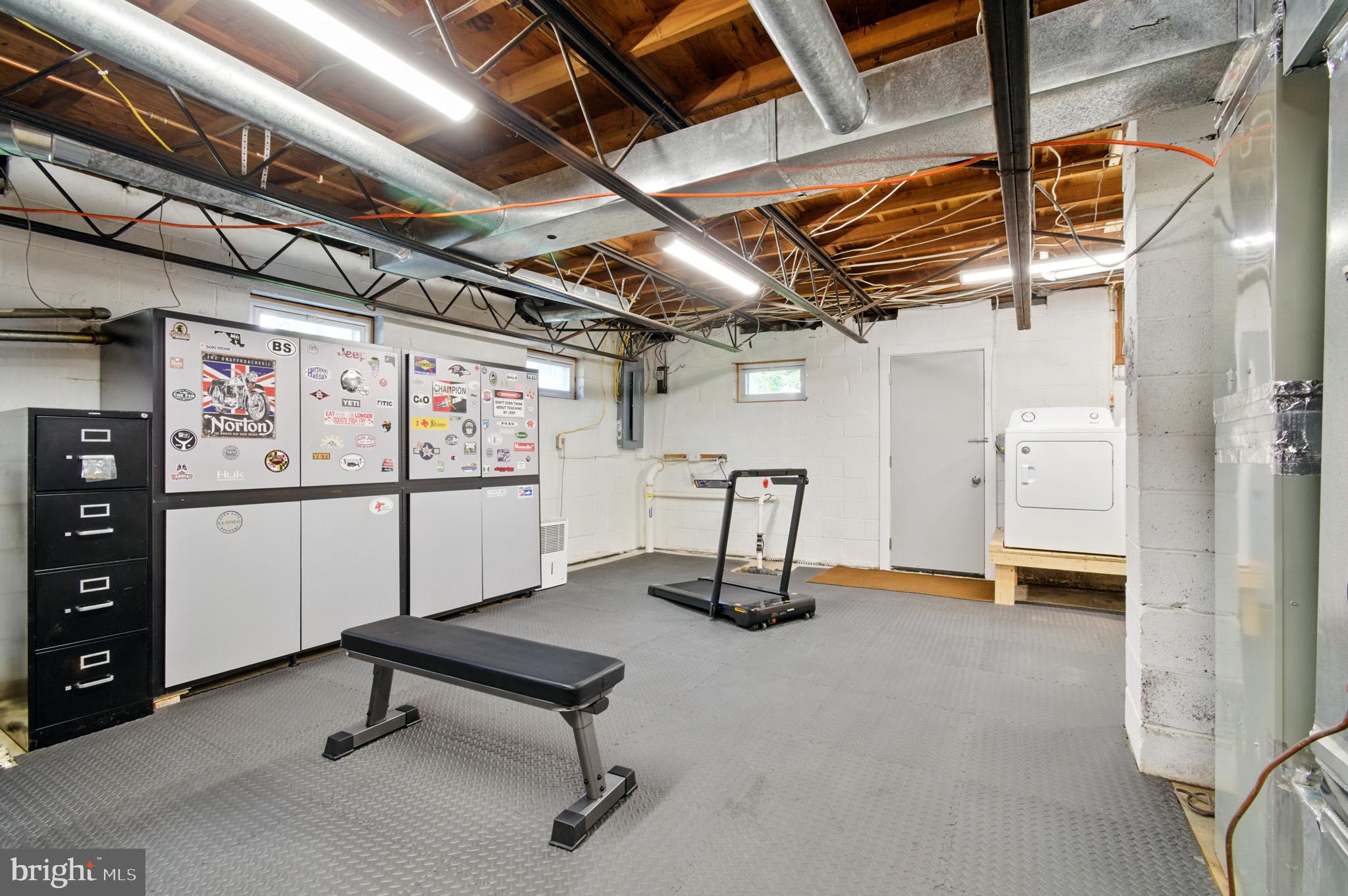 3633 Valley Road Ellicott City, MD 21042 - Photo 50 of 72 a view of a room with gym equipment