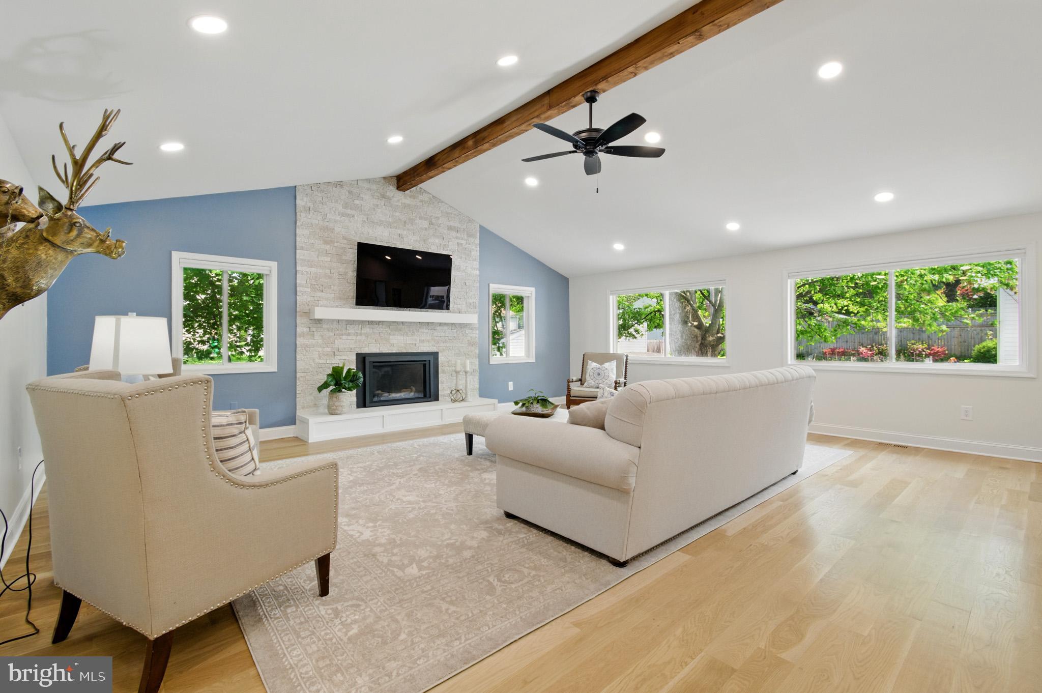 3633 Valley Road Ellicott City, MD 21042 - Photo 5 of 72 a living room with furniture and a flat screen tv