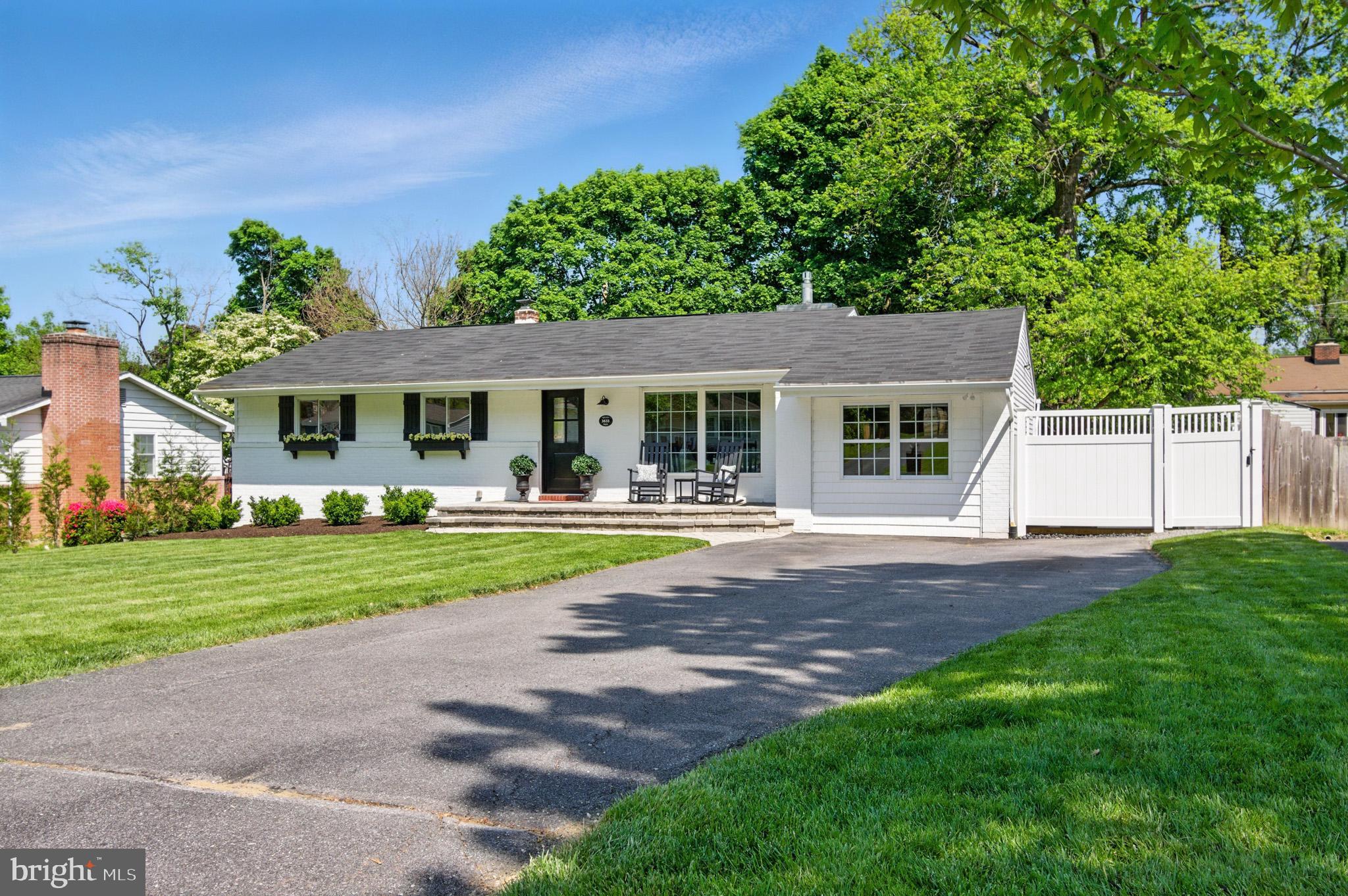 3633 Valley Road Ellicott City, MD 21042 - Photo 63 of 72 a front view of a house with a yard