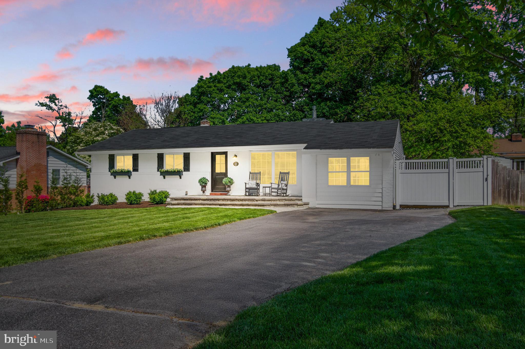 3633 Valley Road Ellicott City, MD 21042 - Photo 70 of 72 a view of a house with a yard