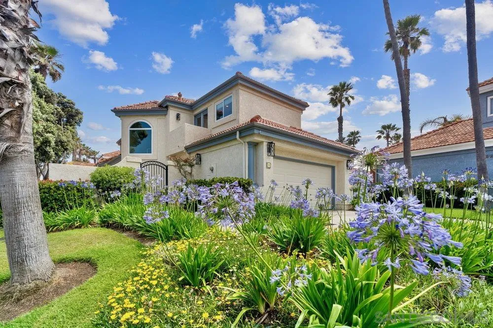 12 Mardi Gras Road Coronado, CA 92118 - Photo 66 of 70 a house view with a garden space