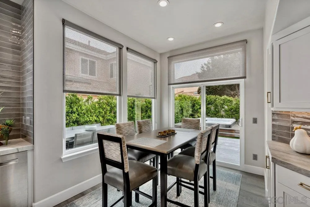 12 Mardi Gras Road Coronado, CA 92118 - Photo 10 of 70 a view of a dining room with furniture window and outside view