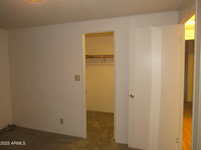 a view of walk in closet