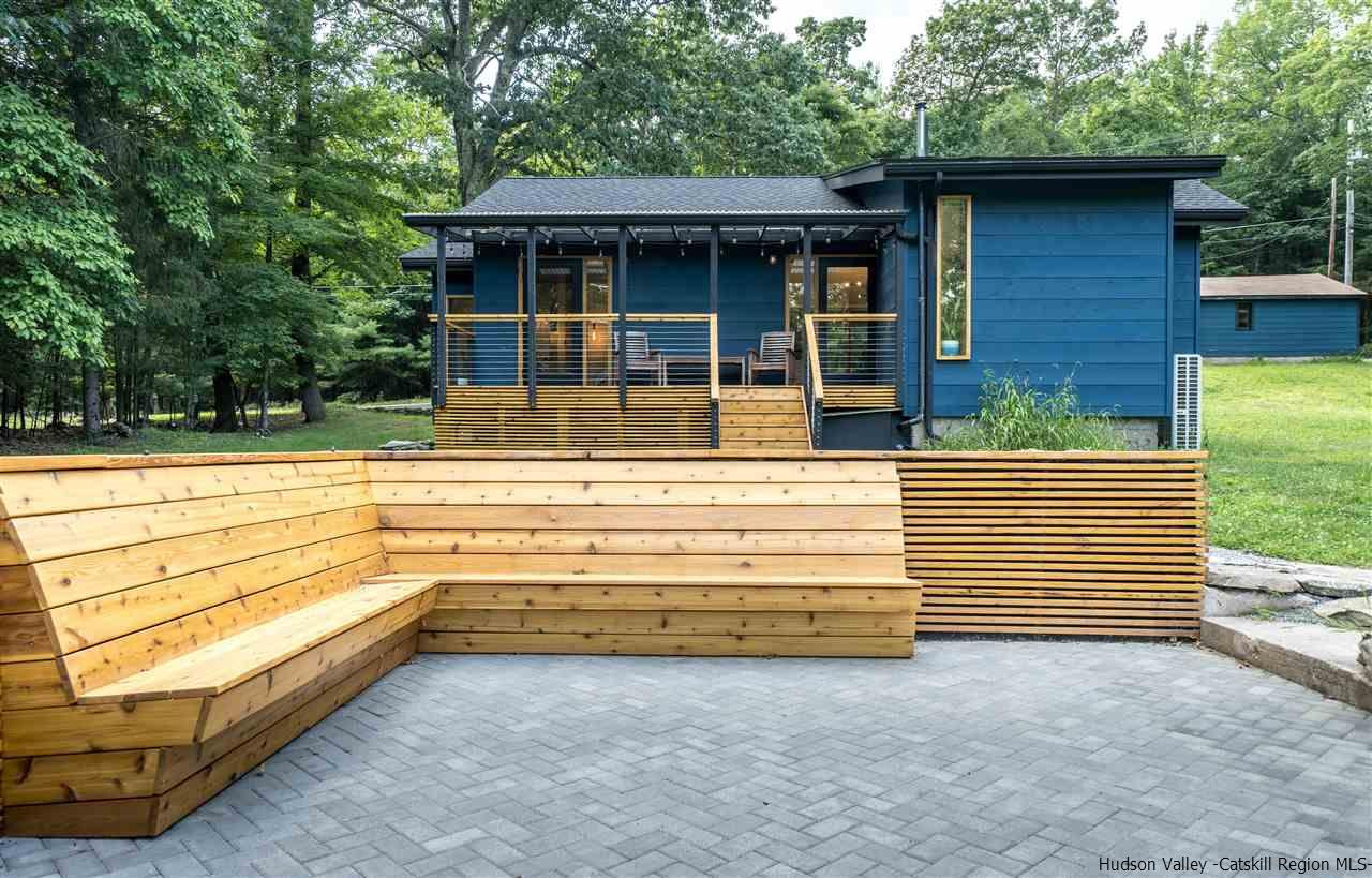 317 Sheldon Hill Road Olivebridge, NY 12461 - Photo 20 of 23 a view of a house with a yard and large tree