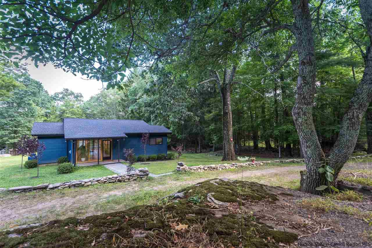 317 Sheldon Hill Road Olivebridge, NY 12461 - Photo 22 of 23 a house with trees in the background