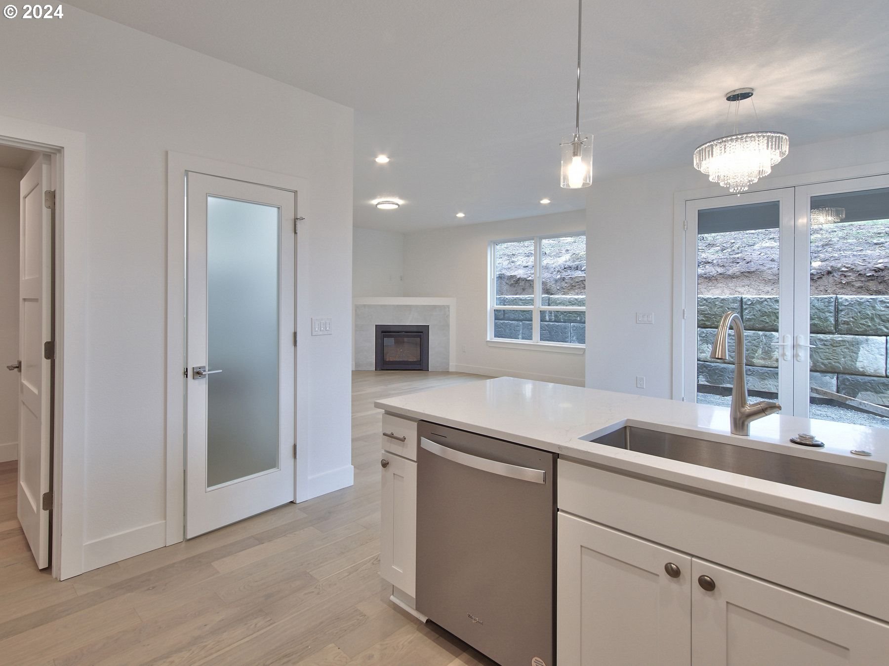 365 Northeast Oakview Drive Estacada, OR 97023 - Photo 16 of 39 a kitchen with a sink and a window