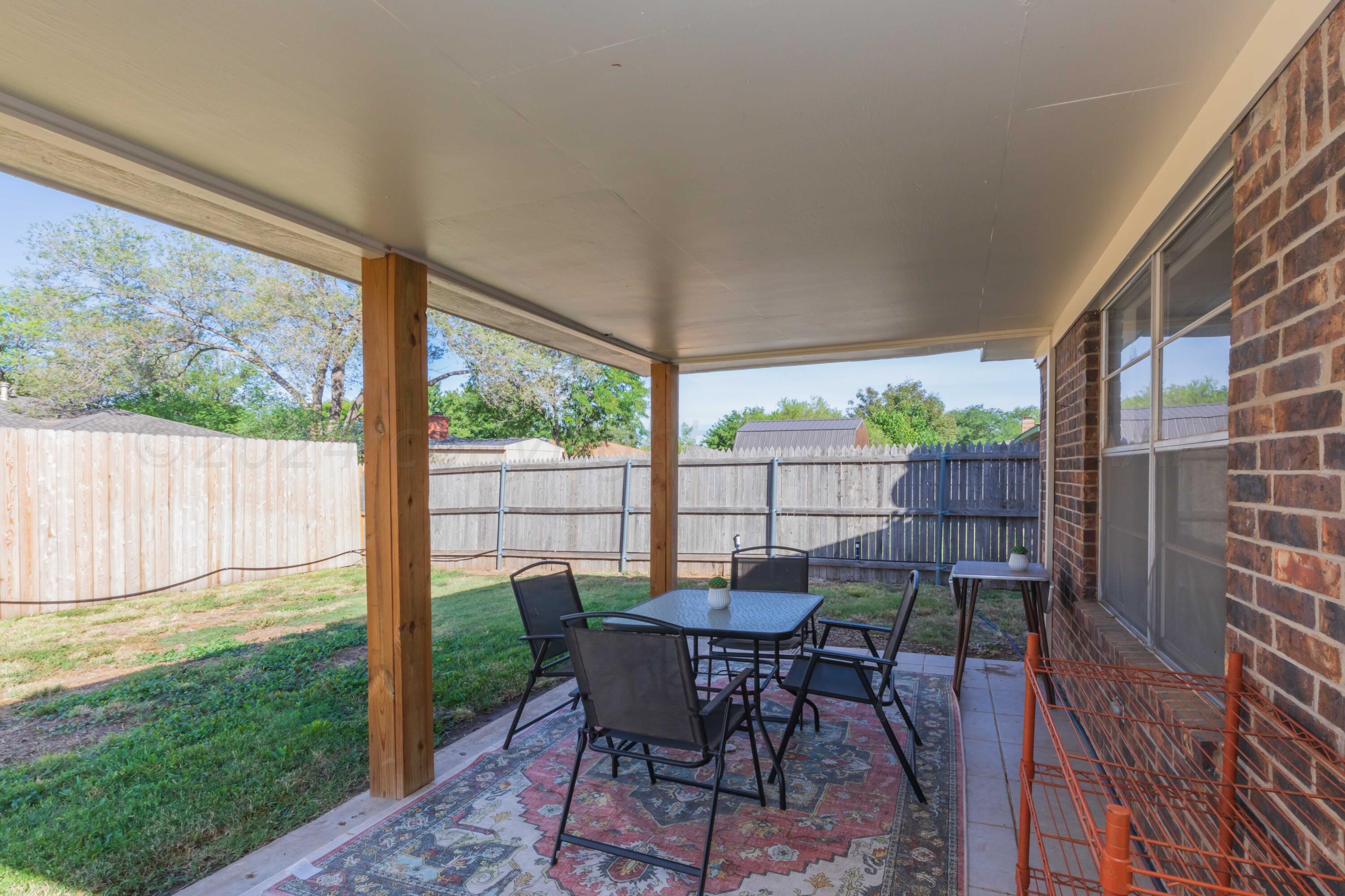 6506 Garwood Road Amarillo, TX 79109 - Photo 38 of 41 PATIO VIEW 1