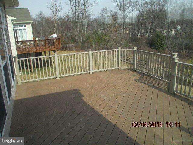 1707 Maco Drive Hanover, MD 21076 - Photo 9 of 15 large deck off of kitchen