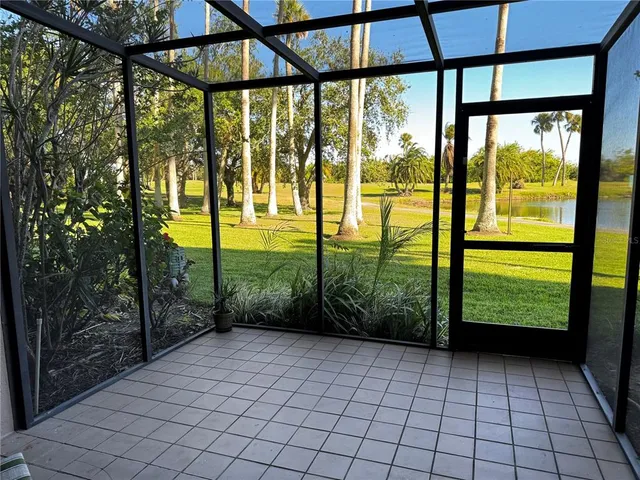 a view of an outdoor space and deck