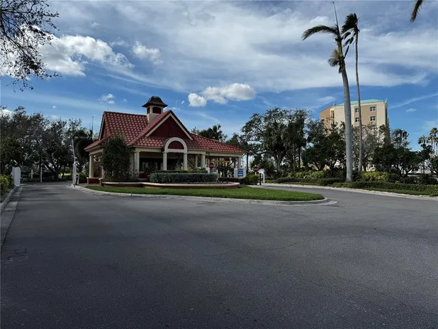 a aerial view of a house with a yard