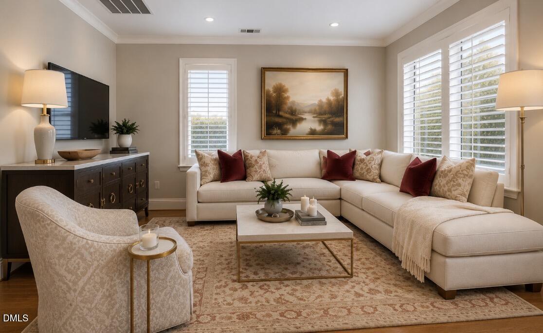 607 Smedes Place, Unit B Raleigh, NC 27605 - Photo 5 of 22 living