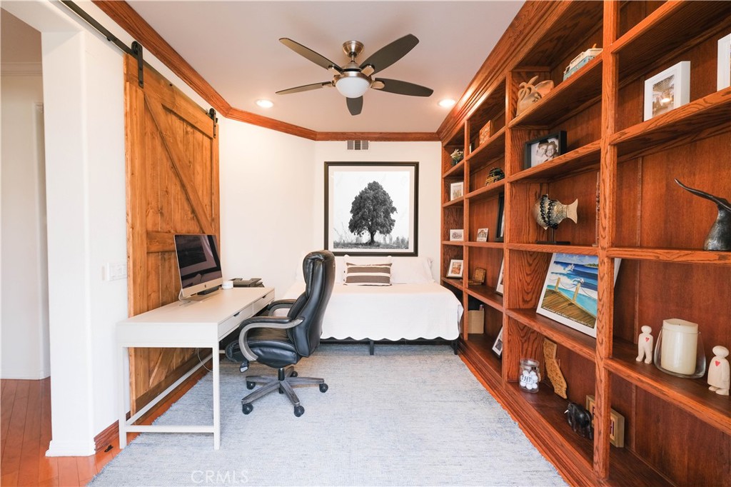 3 Avenida Cristal San Clemente, CA 92673 - Photo 8 of 36 a workspace with furniture window and a ceiling fan