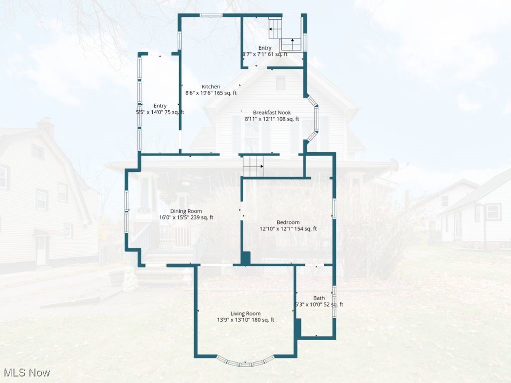 4743 Broadale Road Cleveland, OH 44109 - Photo 32 of 32 View of home floor plan