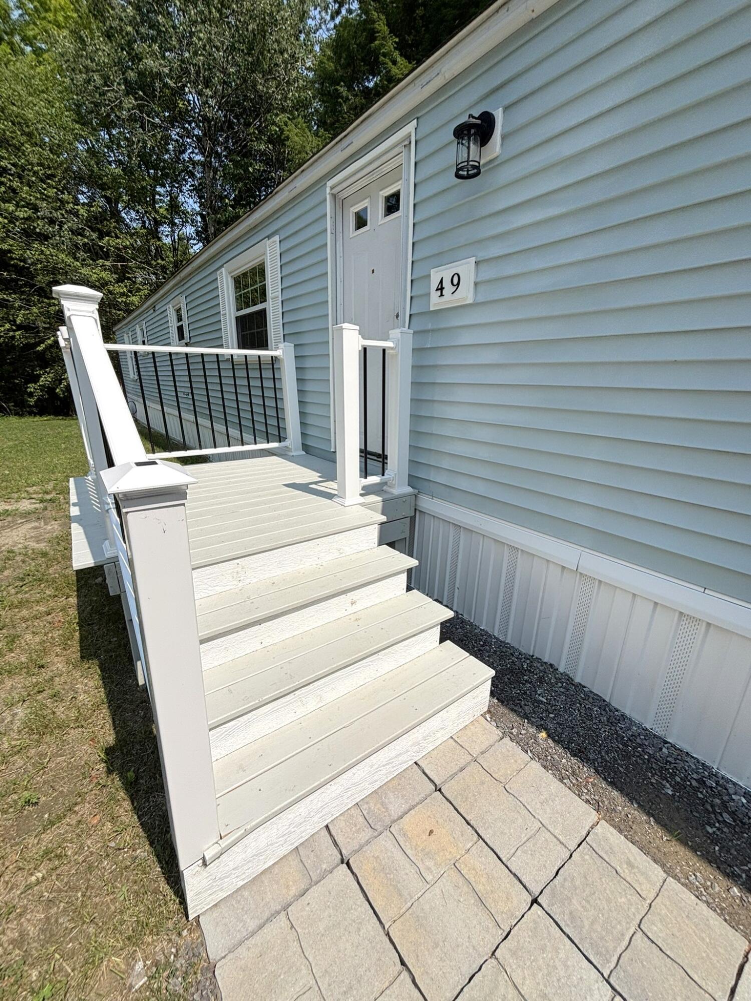 49 Round Stone Rd Mount Mount Vernon, ME 04352 - Photo 25 of 32 25. Front Steps