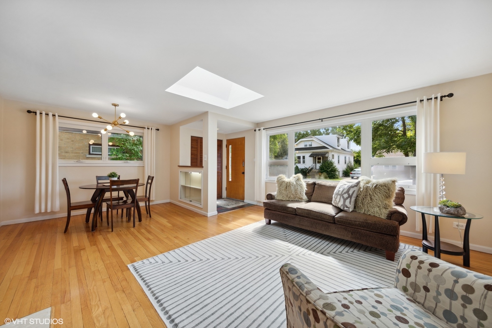 186 West Burlington Street Riverside, IL 60546 - Photo 3 of 19 a living room with furniture and a wooden floor