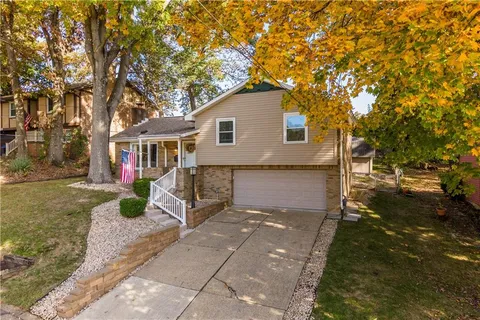 front view of house with a yard