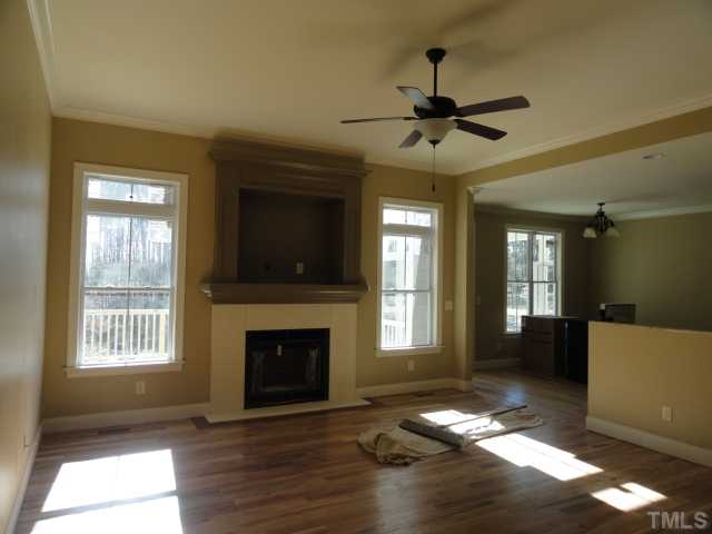 3633 Nether Ridge Road Zebulon, NC 27597 - Photo 4 of 12 Gas Log FP w/Cast Stone Surround and Custom Mantel