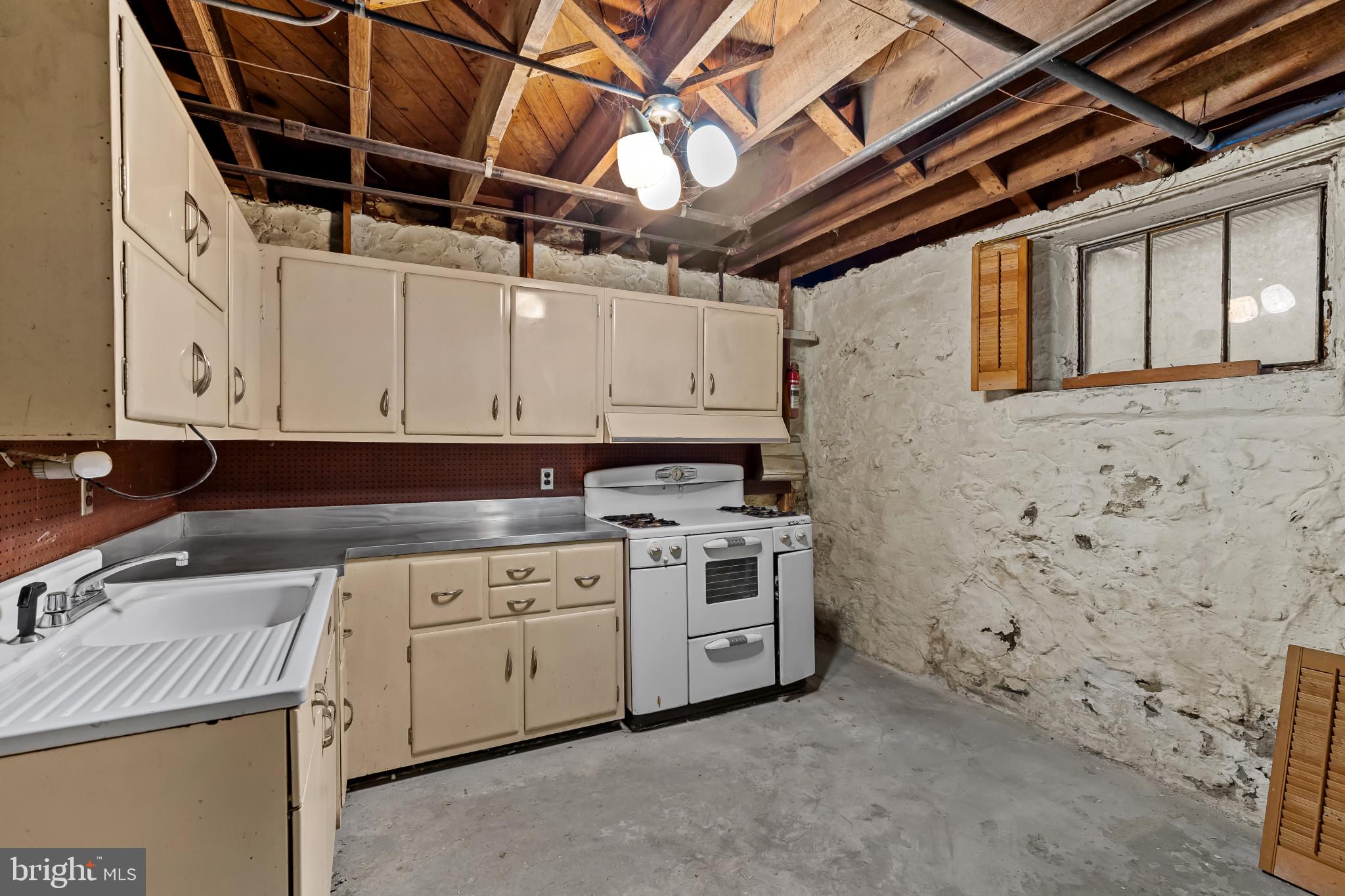 5211 Springlake Way Baltimore, MD 21212 - Photo 56 of 58 recycled original kitchen in basement