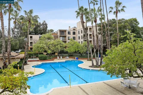 a view of a city street from a building