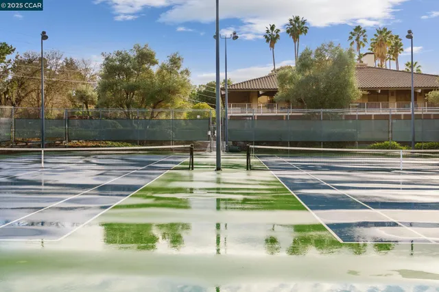 a view of swimming pool with outdoor space