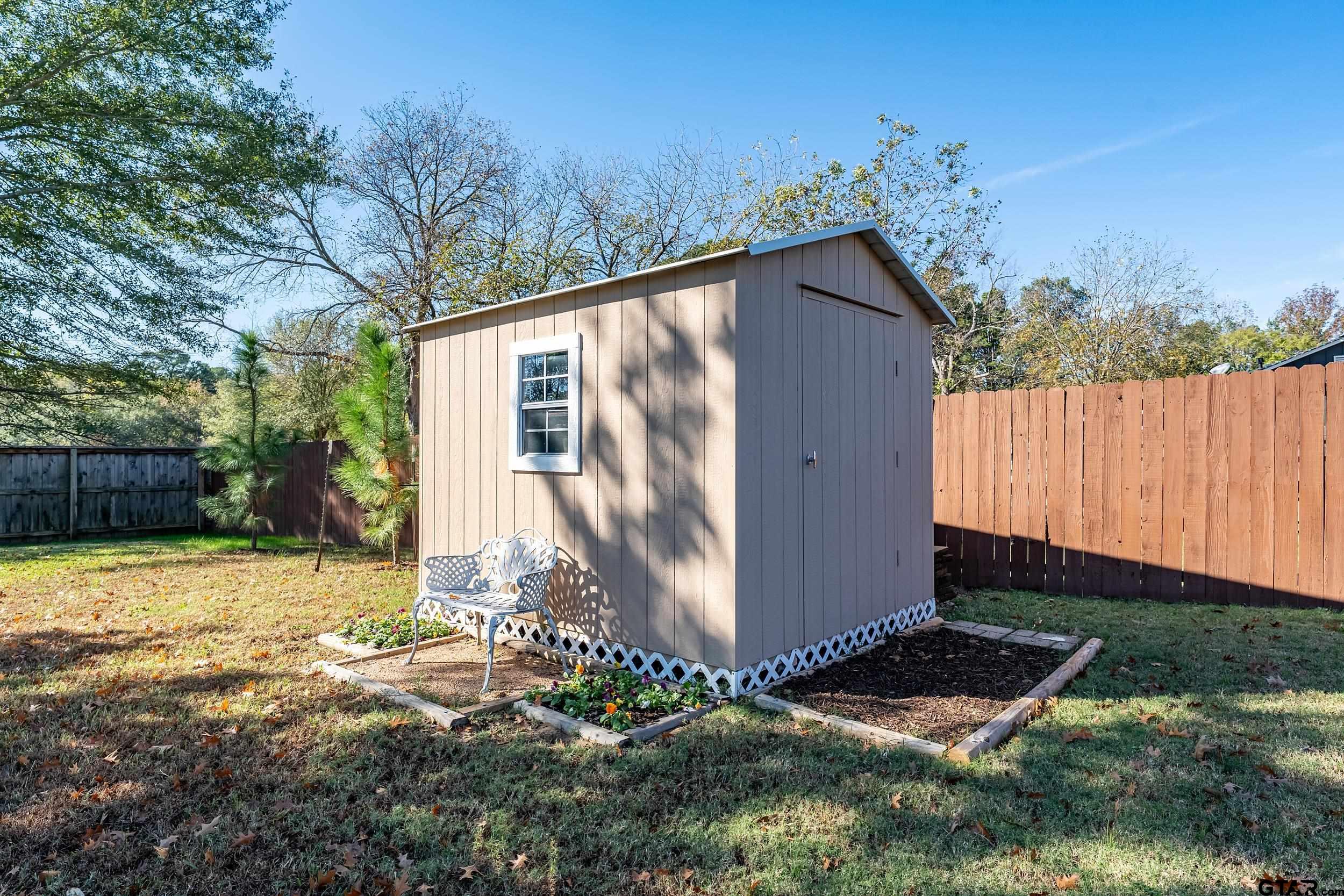 3056 Cornerstone Trail Tyler, TX 75701 - Photo 20 of 24 a backyard of a house with lots of green space