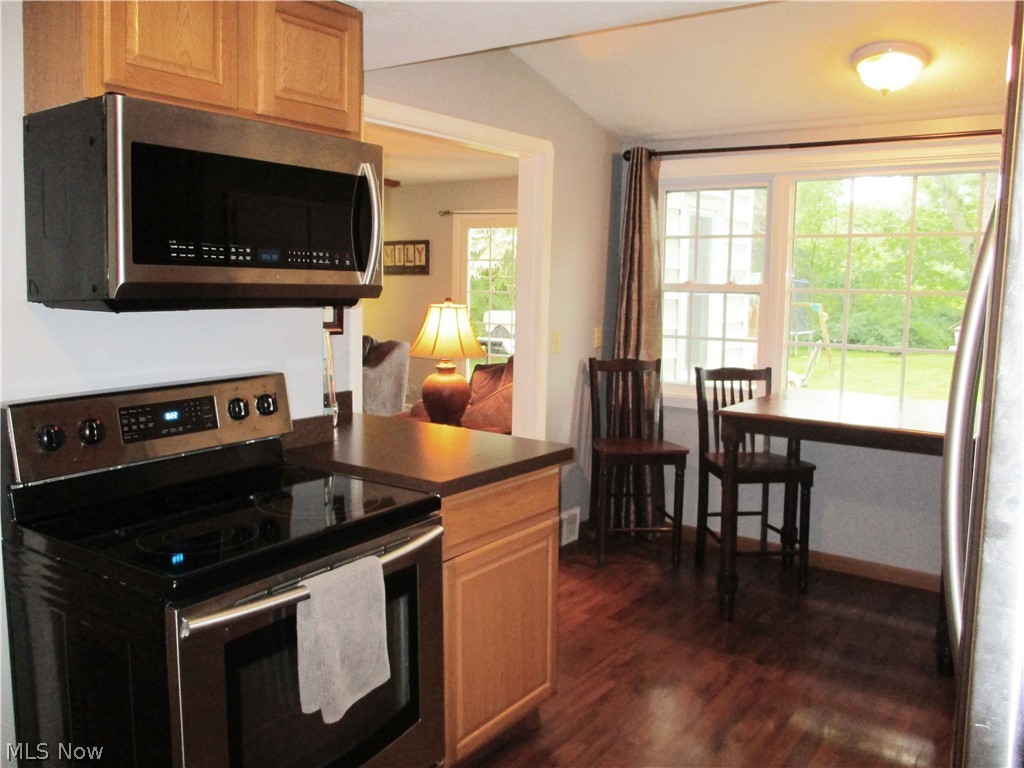 22840 Mastick Road Cleveland, OH 44126 - Photo 5 of 18 Eat-in Kitchen with Expansive Backyard View
