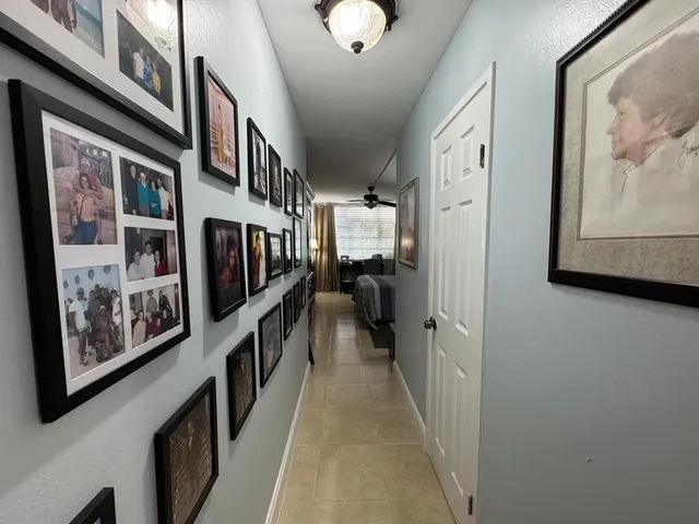 a view of balcony with furniture