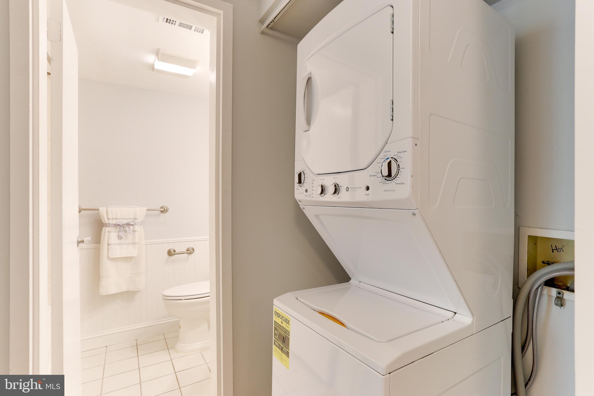 11619 Stoneview Square, Unit 2B Reston, VA 20191 - Photo 22 of 37 Newer Stackable Washer & Dryer (4/2021)