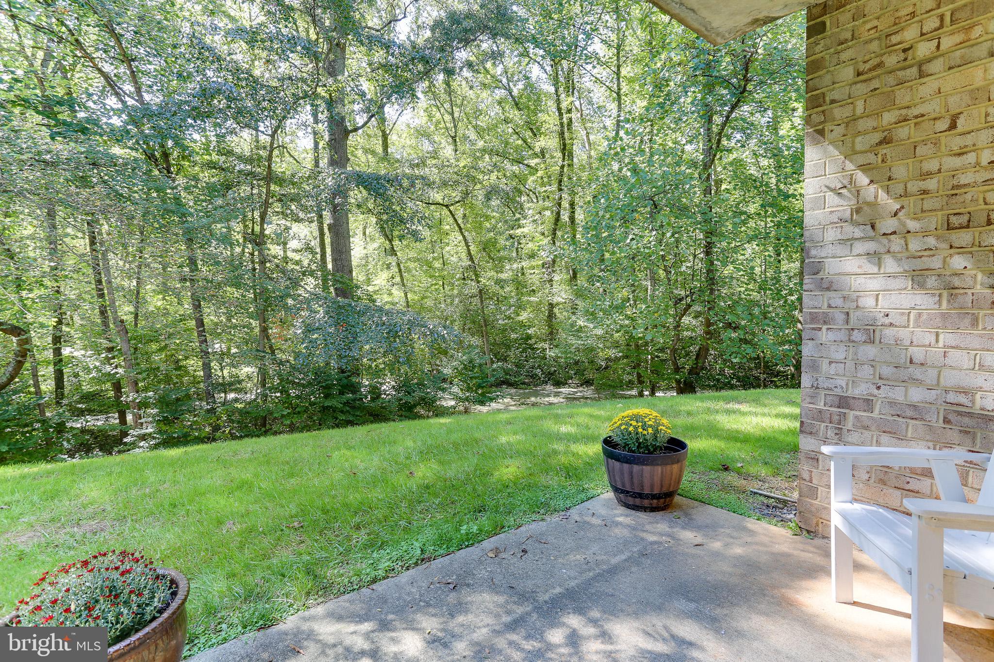 11619 Stoneview Square, Unit 2B Reston, VA 20191 - Photo 30 of 37 View from the Patio