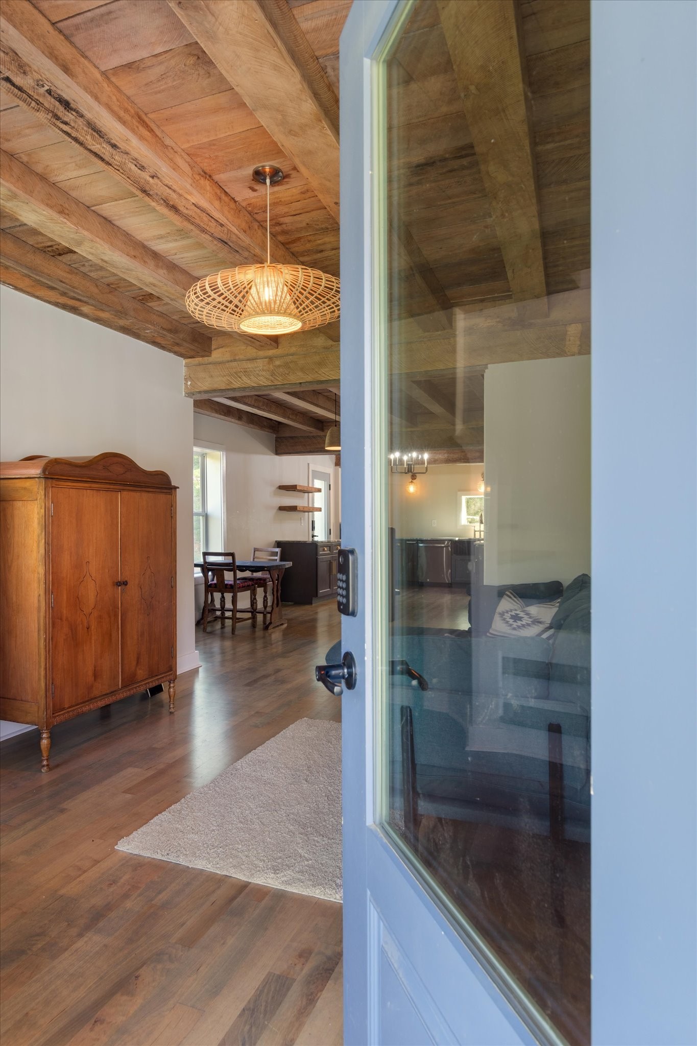 8315 West Sheepneck Road Mount Pleasant, TN 38474 - Photo 6 of 24 a room with lots of dining space and wooden floor